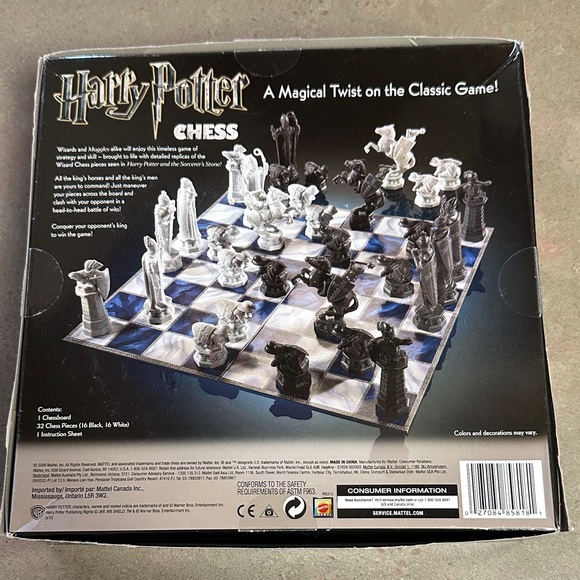 Harry Potter Wizard’s Chess Game Complete - Picture 2 of 10
